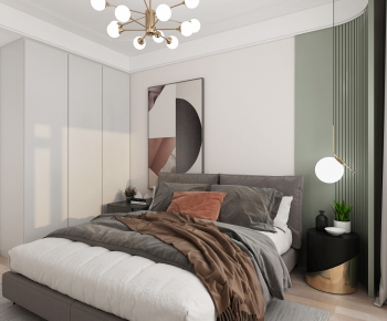 Nordic Style Bedroom-ID:106368112