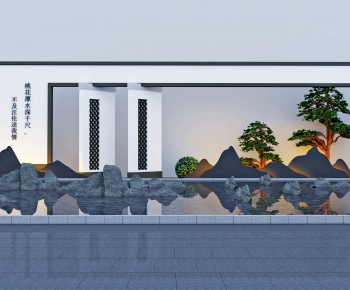 New Chinese Style Garden-ID:951825199