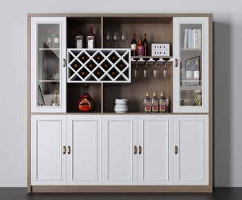 Modern Wine Cabinet-ID:651362524