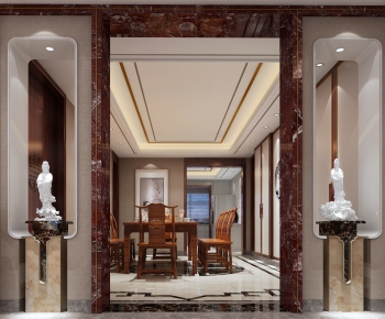 Chinese Style Dining Room-ID:366289723