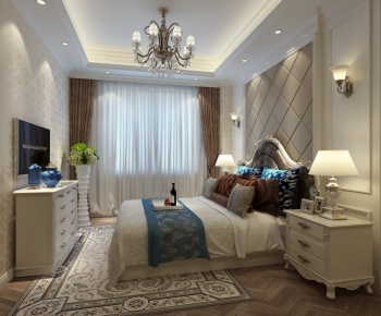 European Style Bedroom-ID:392851666