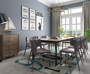 Nordic Style Dining Room-ID:754187812