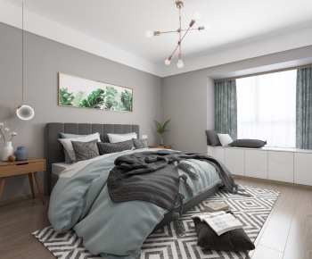 Nordic Style Bedroom-ID:724358583