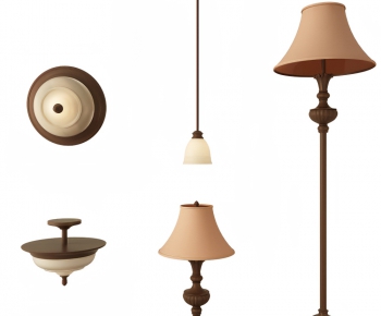 American Style Floor Lamp-ID:125351737
