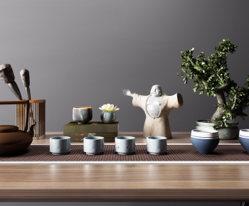 New Chinese Style Tea Set-ID:406305143