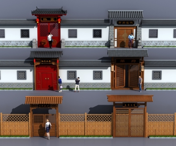 Chinese Style Building Component-ID:904983828