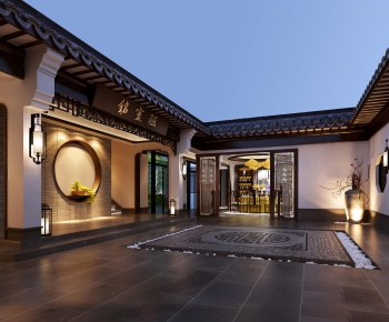 Chinese Style Courtyard/landscape-ID:299576438