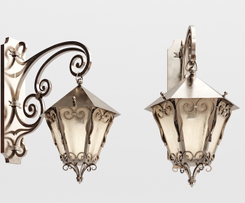 Simple European Style Wall Lamp-ID:490217188
