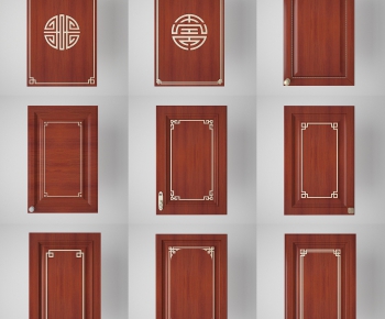 New Chinese Style Door Panel-ID:377048738