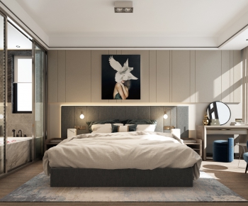 Modern Bedroom-ID:464513373