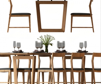 Modern Dining Table And Chairs-ID:231765573