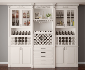European Style Wine Cabinet-ID:988111865