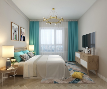 Nordic Style Bedroom-ID:522552557