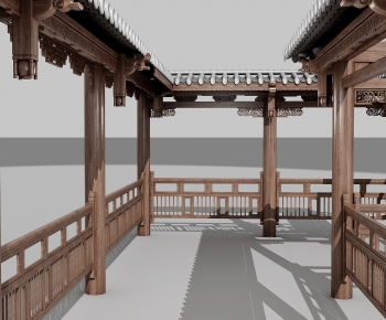 Chinese Style Building Component-ID:558903928