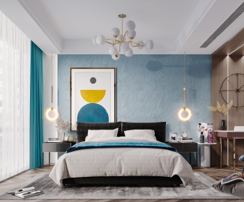 Nordic Style Bedroom-ID:960439357