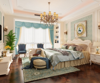 European Style Bedroom-ID:833374665