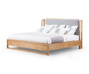 New Chinese Style Double Bed-ID:200353966