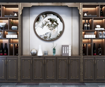 New Chinese Style Bookcase-ID:144270957