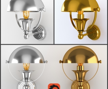 American Style Wall Lamp-ID:548605333