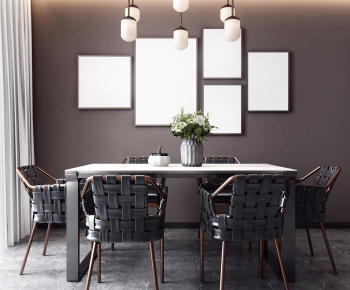 Modern Dining Table And Chairs-ID:720191654