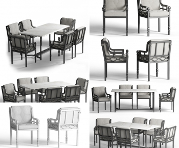 Modern Dining Table And Chairs-ID:857241954