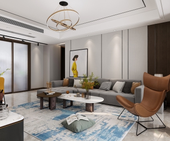 Modern A Living Room-ID:143604965