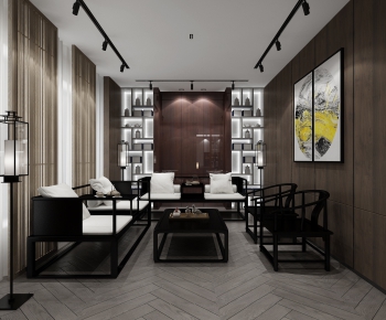 New Chinese Style Reception Room-ID:877530573
