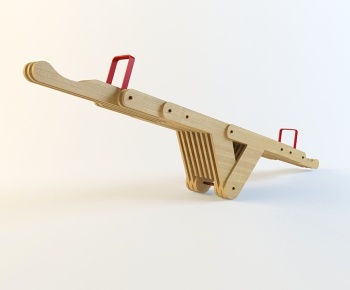 现代儿童跷跷板-id:157760