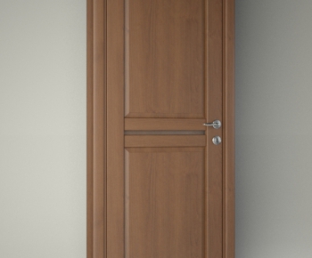 Modern Solid Wood Door-ID:862621867