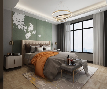 Modern Bedroom-ID:724867567