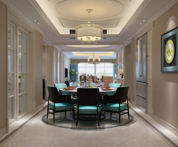New Classical Style Dining Room-ID:741692216