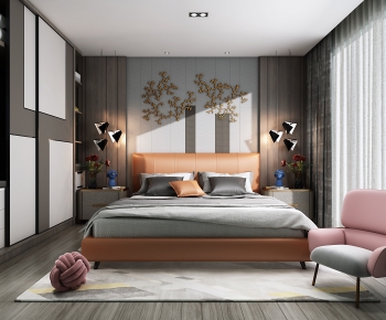 Modern Bedroom-ID:677913354