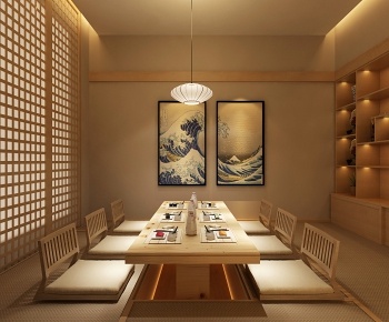 日式料理榻榻米包间-id:797461