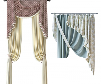 Simple European Style The Curtain-ID:817048868