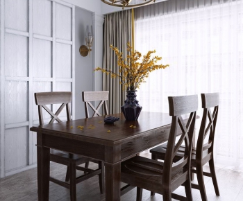American Style Dining Room-ID:514970688