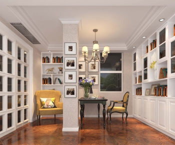 Simple European Style Study Space-ID:620530193