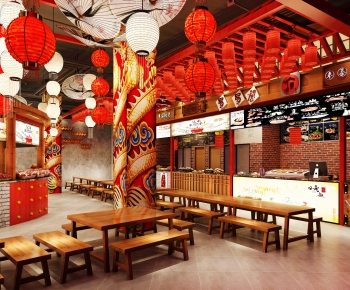Chinese Style Catering Space-ID:236305735