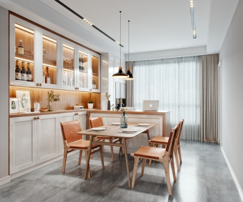 Nordic Style Dining Room-ID:118891668