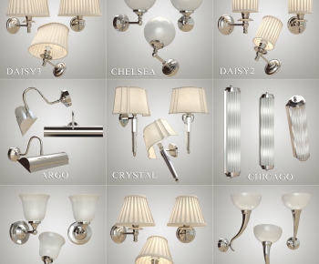 Simple European Style Wall Lamp-ID:407124659