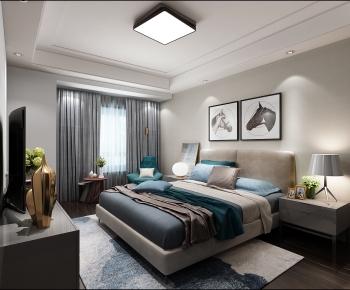 Modern Bedroom-ID:687092955