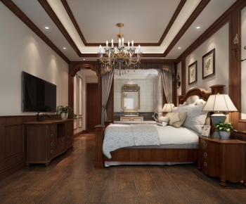 American Style Bedroom-ID:843494435