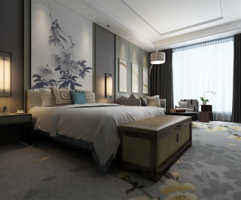 New Chinese Style Guest Room-ID:690253797
