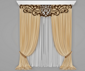 Simple European Style The Curtain-ID:155400687
