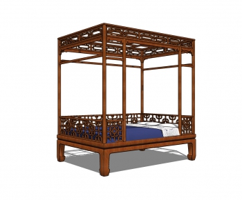 New Chinese Style Bunk Bed-ID:143859745