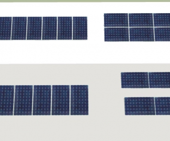 现代太阳能电池板-ID:258408847