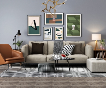 Modern Sofa Combination-ID:664043622