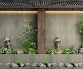 New Chinese Style Garden-ID:612766615