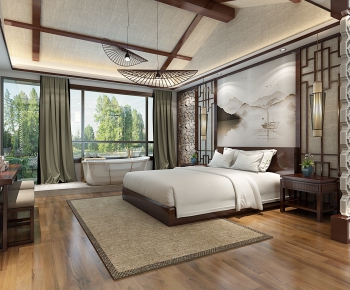 New Chinese Style Guest Room-ID:731773749