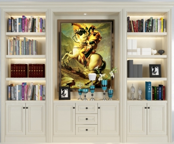 European Style Bookcase-ID:645670425
