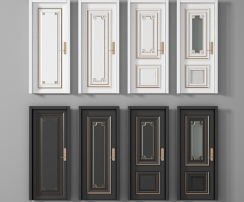 Simple European Style Single Door-ID:332308864